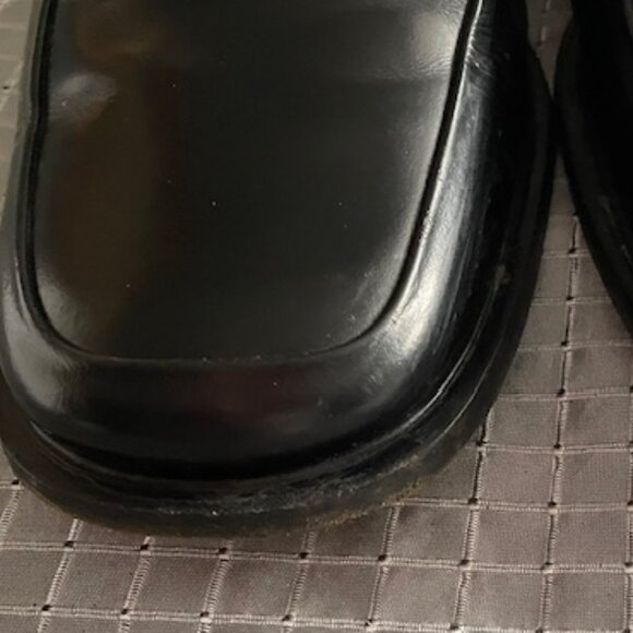 PRADA SPORT LEATHER DRESS LOAFERS US 10 EUR 9 - Picture 8 of 9